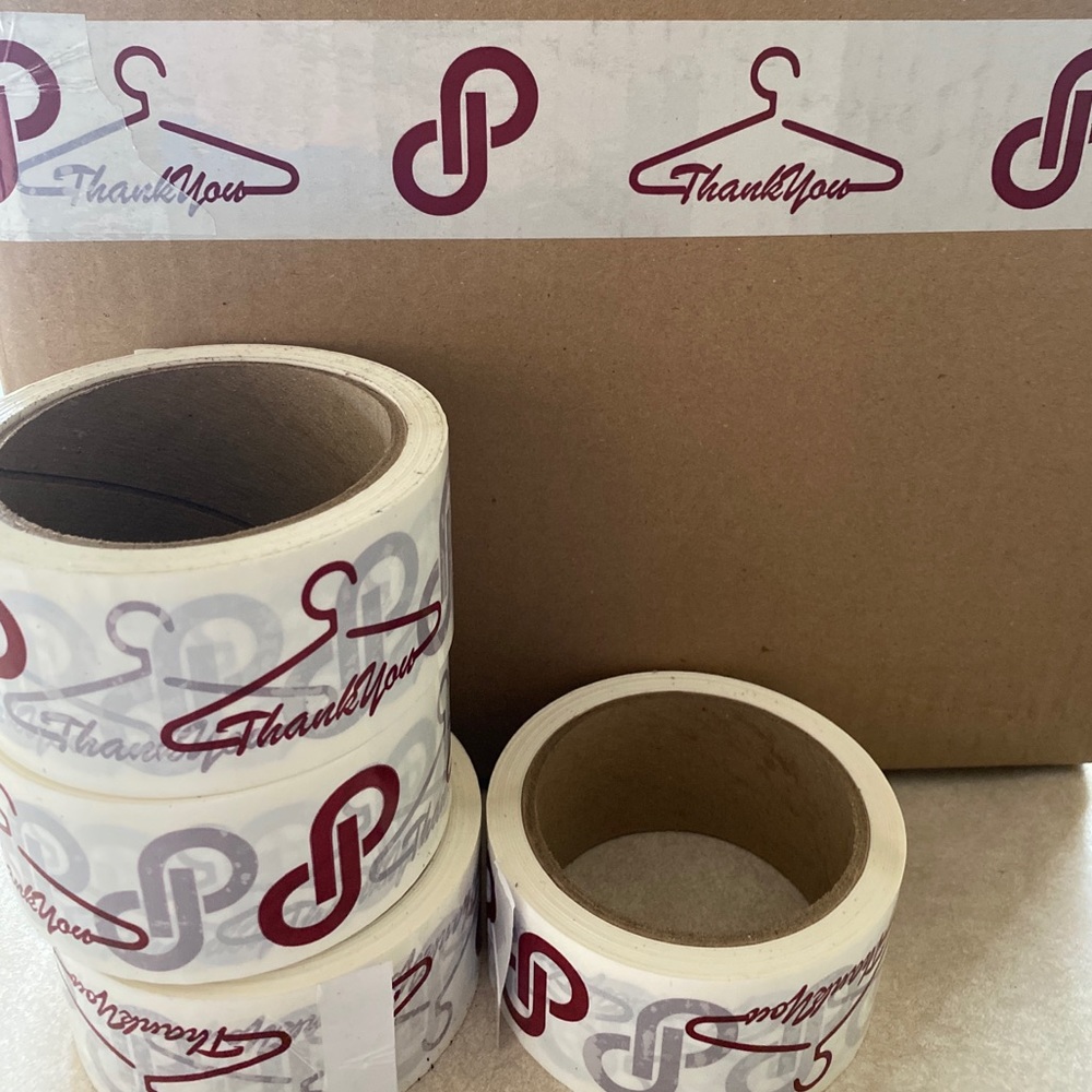 8 rolls of Poshmark/Thank-you tape JUST IN!!!
